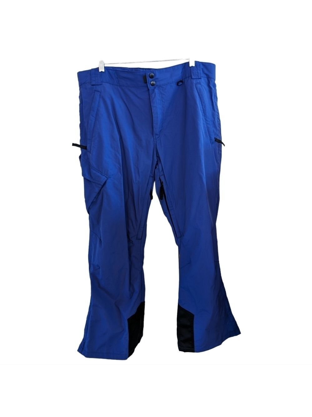 Slalom Women's Insulated Cargo Snow Pants Bright Blue Size Extra Large EUC